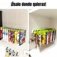 Organizador de especias | COMBO X 10 TAPAS Y SUJETADOR + ENVIO GRATIS