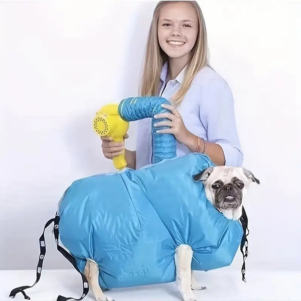 Seca el agua y elimina los pelos con este secador para mascotas🐶🐱