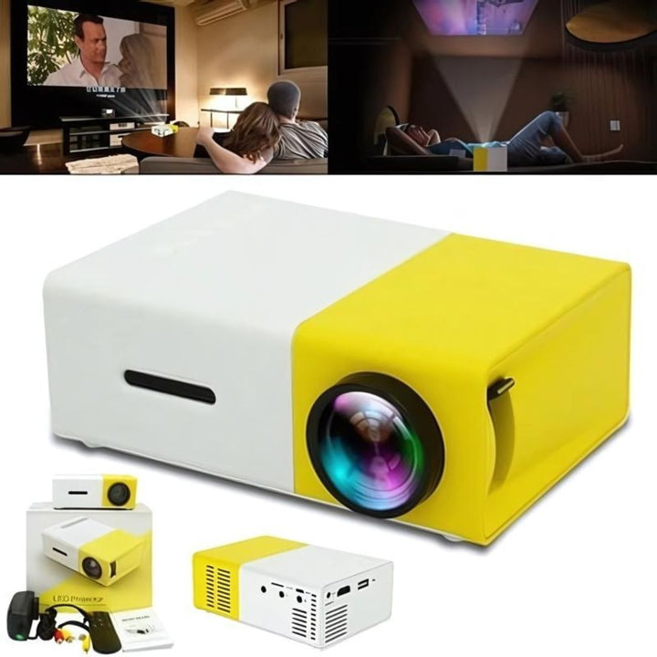 Mini proyectoR portatil - Cine en casa CON CUENTA DE NETFLIX  Y ENVIO GRATIS🎞️