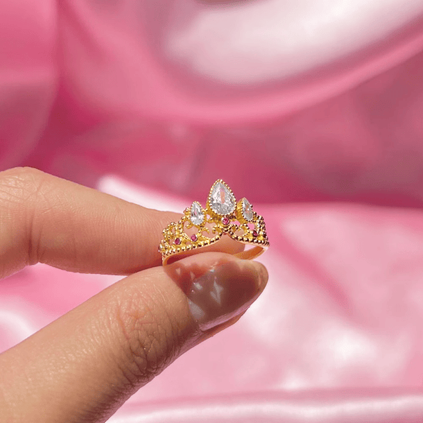 ANILLO PRINCESS RAPUNZEL + CAJA DE LUJO GRATIS